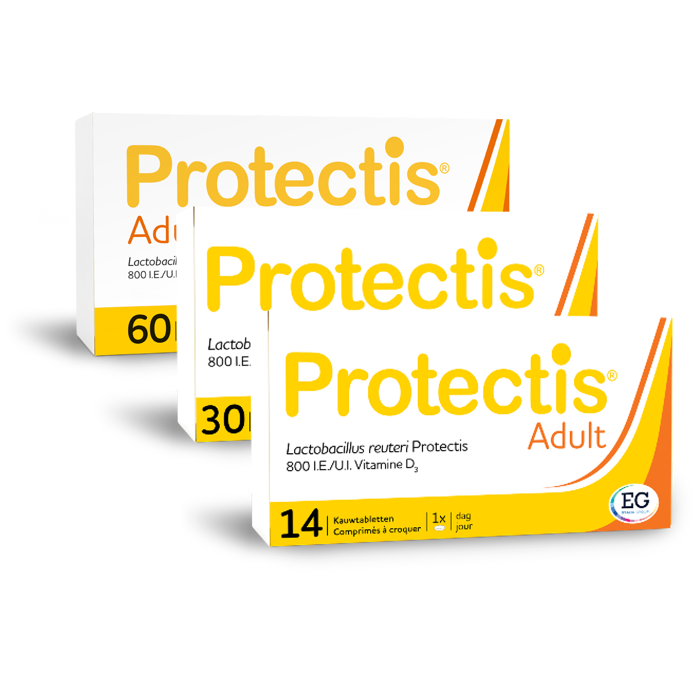 Protectis® Adult is een voedingssupplement geschikt voor tieners vanaf 12 jaar en volwassenen.