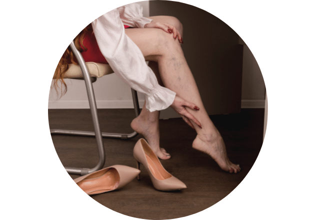 Blijf niet te lang in dezelfde positie staan of zitten