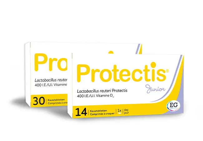 La vitamine D3 contenue dans Protectis® Junior assure le bon fonctionnement du système immunitaire.