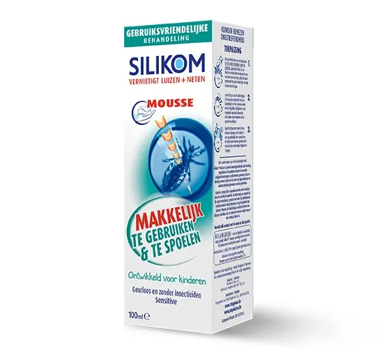 De GEBRUIKSVRIENDELIJKE behandeling Silikom Mousse