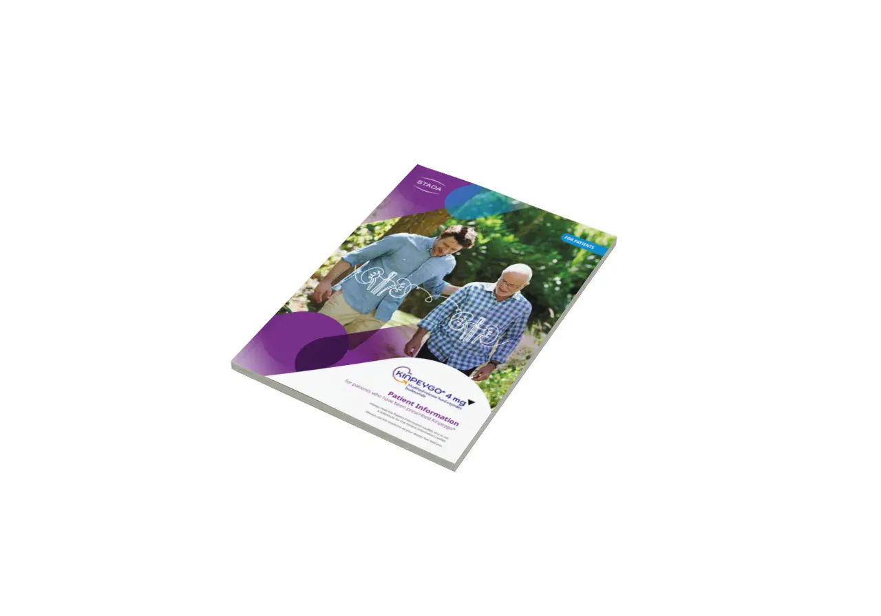 Kinpeygo® Patient information leaflet.