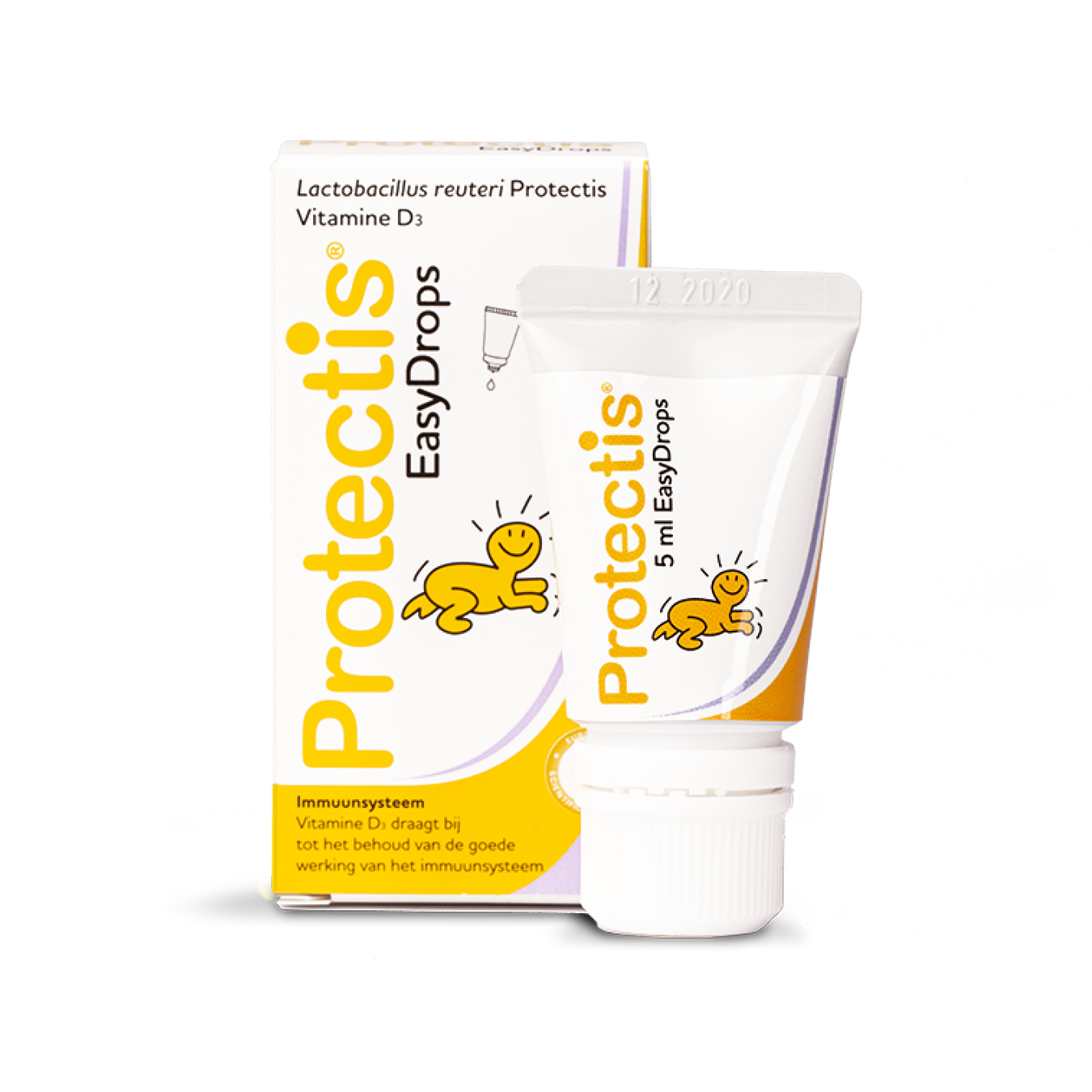 Protectis® EasyDrops, een voedingssupplement veilig een aangewezen vanaf de geboorte 0 tot een leeftijd van 3 jaar.