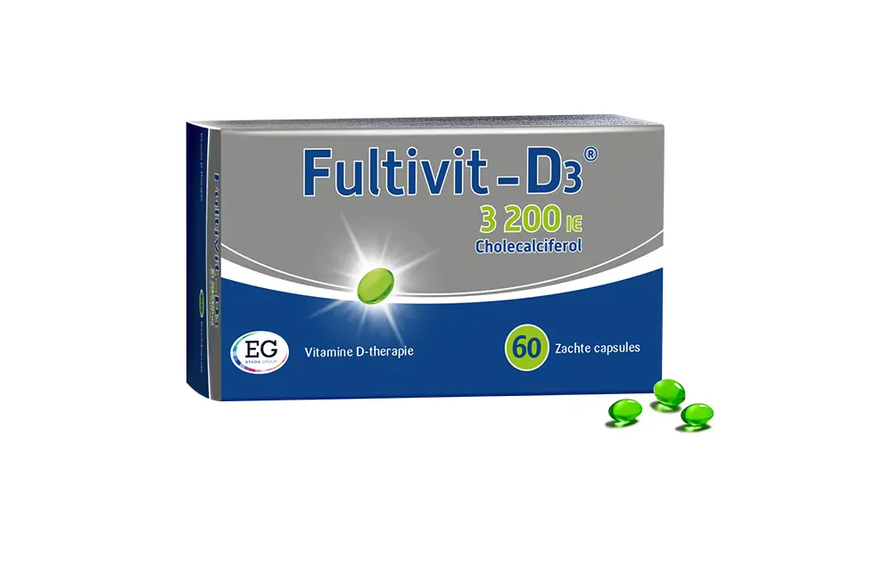 Fultivit-D<small><small>3</small></small> 3200 IE