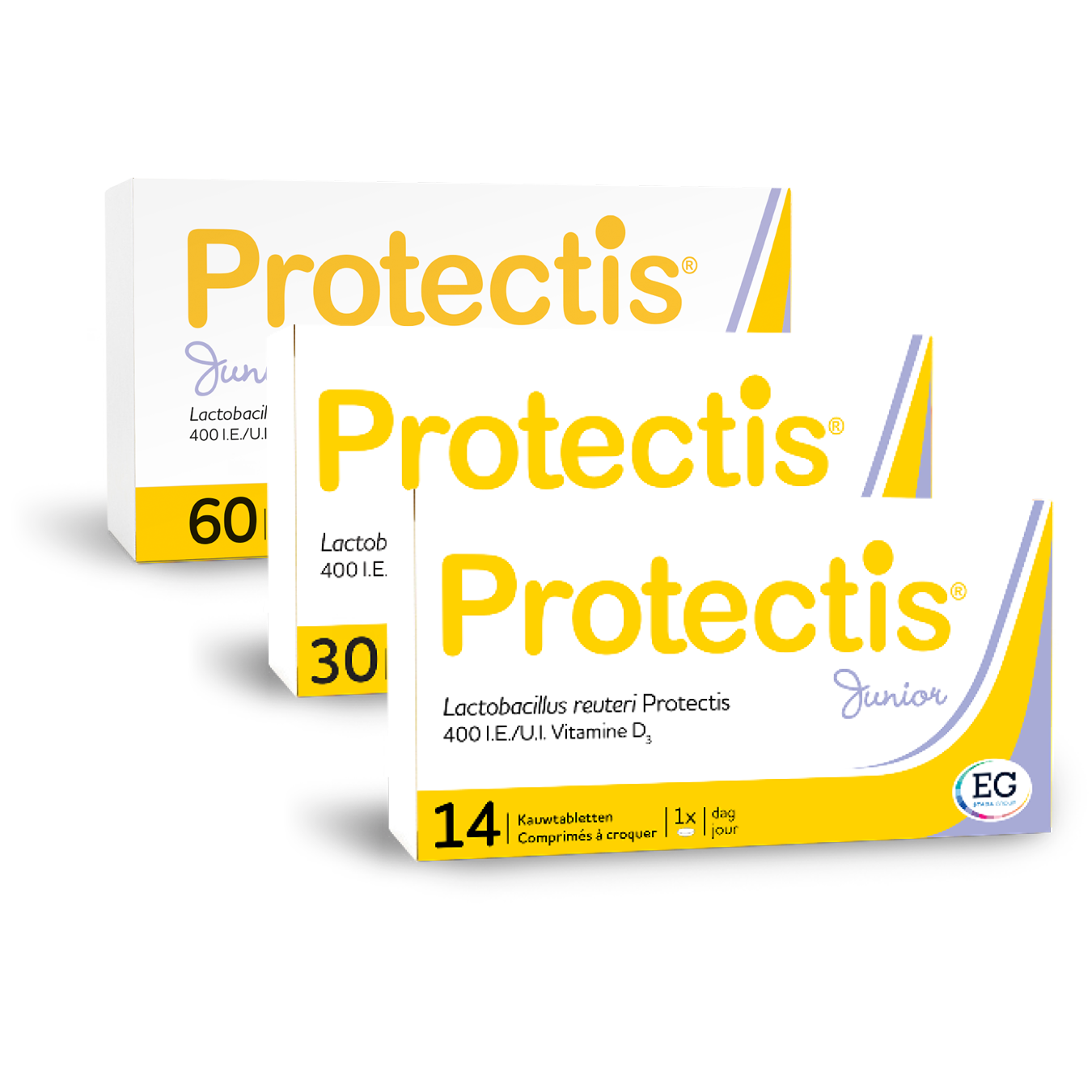 Protectis® Junior is een voedingssupplement geschikt vanaf 3 jaar  