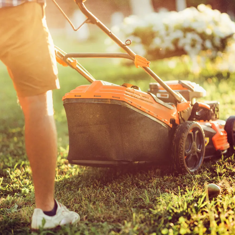 Vermijd tijdens het pollenseizoen tuintaken zoals het gras maaien of onkruid plukken