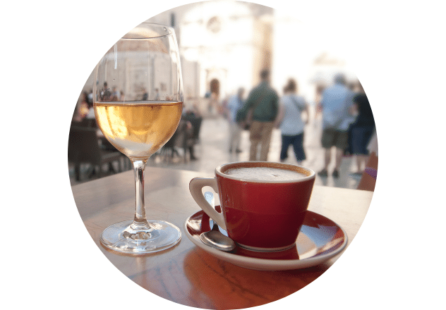 Overmatig gebruik van alcohol, koffie en thee