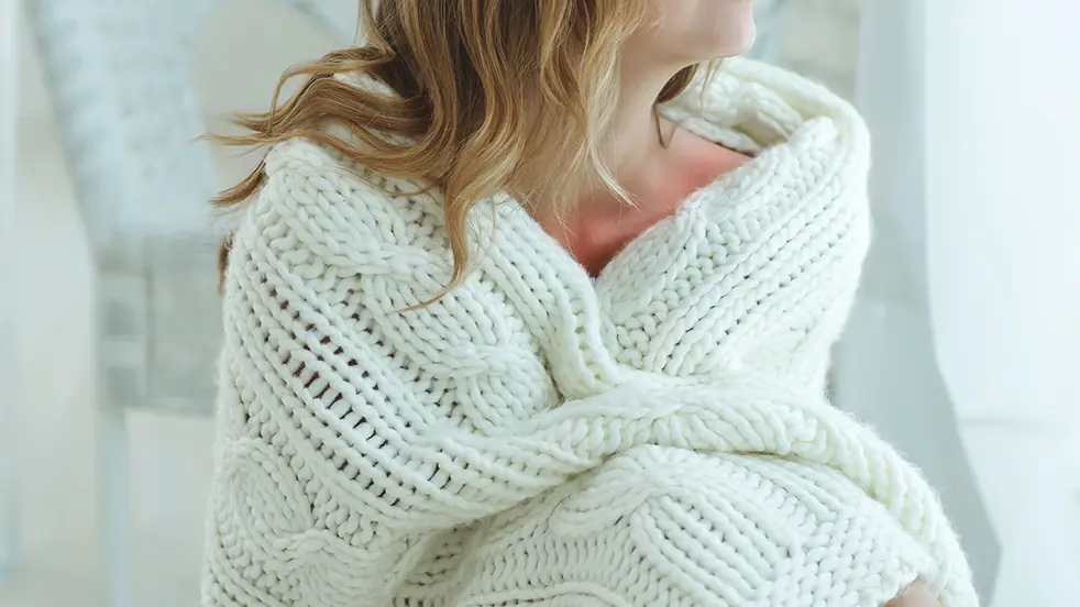 L'eczéma peut également être provoqué par certaines substances telles que le savon, l'alcool ou la laine.